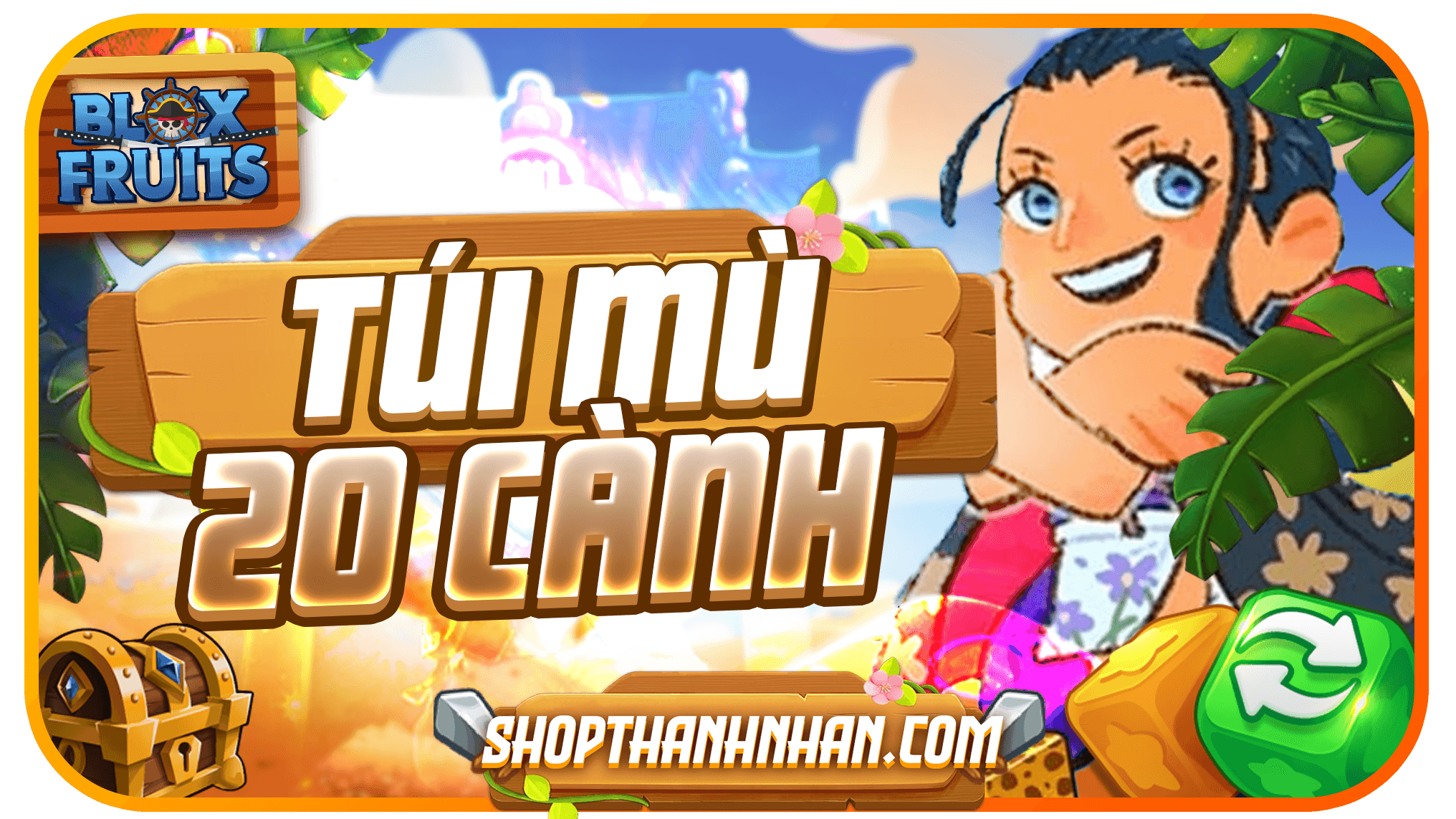 TÚI MÙ BLOX FRUITS 20K